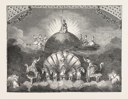 CHRISTMAS PANTOMIMES: ASTLEY'S. SCENE FROM THE PANTOMIME OF "MR. AND MRS. BRIGGS; OR, PUNCH'S