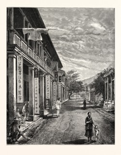 A STREET IN HONG KONG