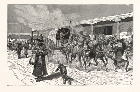 A STREET IN YARKAND, EASTERN TURKESTAN