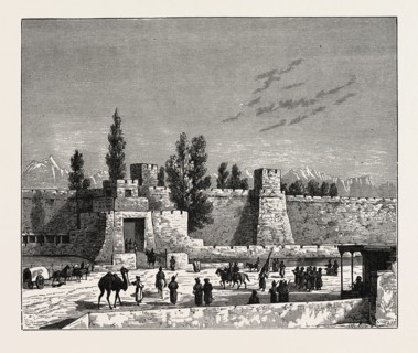 GATE OF THE FORT OF TANGY-SHAHR, FIVE MILES FROM KASHGAR, EASTERN TURKESTAN