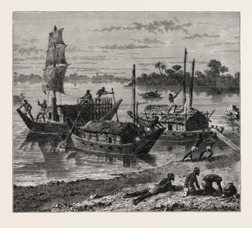 VIEW ON THE GANGES.