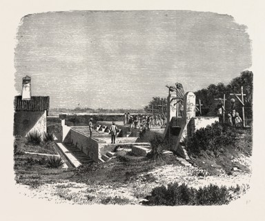 AN INDIGO FACTORY AT ALLAHABAD.