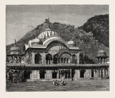 THE MAUSOLEUM OP RAJAH BUKTAWUR AT ULWUR