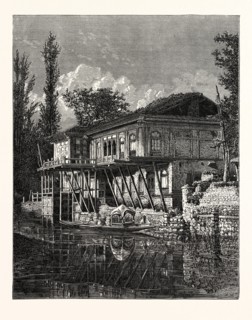VIEW IN SRINAGAR, KASHMIR