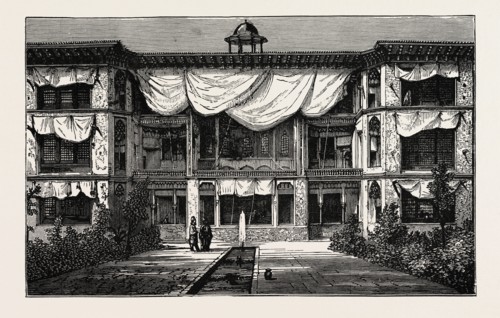 THE SHAH'S PALACE AT TEHERAN
