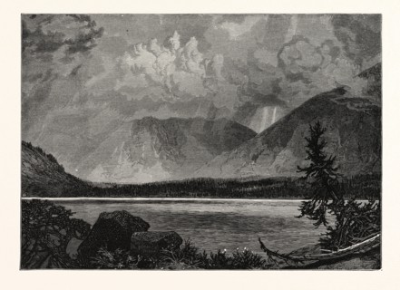 VIEW OF MOORE'S LAKE, UTAH, UNITED STATES OF AMERICA