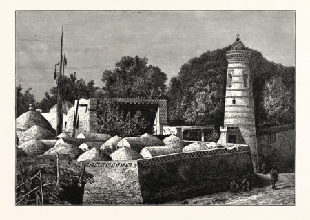 CEMETERY AT KHIVA