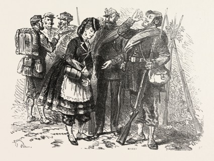 Franco-Prussian War: In the camp of Chalons: The sutler, France