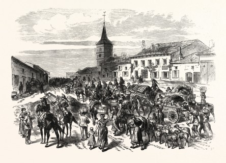 Franco-Prussian War: Withdrawal of the second Corps of the Army of the Rhine by Ars-Laquenexy, on