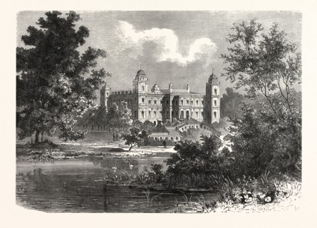 Franco-Prussian War: Ferrieres Castle near Paris, from 19 September to 5 October headquarter of the