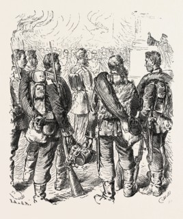 Franco-Prussian War: Public worship before the departure