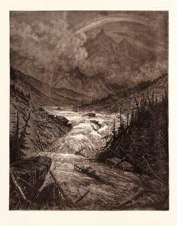 THE TRIBUTARIES OF THE MISSISSIPPI, BY Gustave Doré. Gustave Dore, 1832 - 1883, french. Engraving