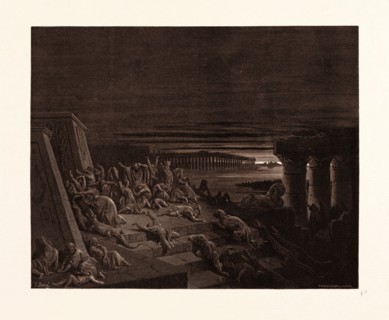 THE PLAGUE OF DARKNESS, BY GUSTAVE DORE