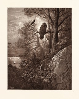 THE EAGLE AND THE MAGPIE, BY GUSTAVE DORE