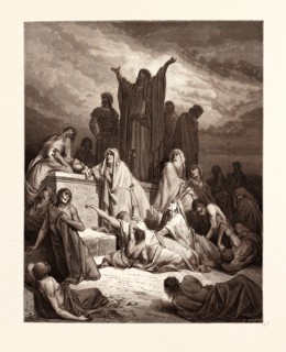THE PLAGUE OF JERUSALEM, BY GUSTAVE DORE