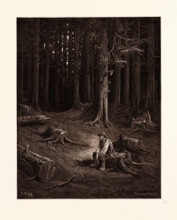 THE FOREST AND THE WOODMAN, BY GUSTAVE DORE