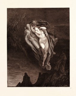 THE TORTURED LOVERS, BY GUSTAVE DORE