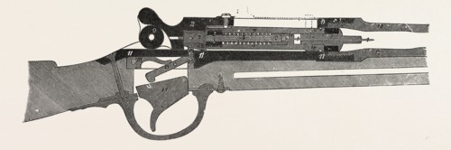 FRANCO-PRUSSIAN WAR: CHASSEPOT, ENGRAVING 1870