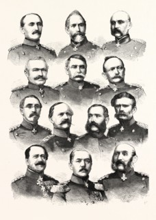 FRANCO-PRUSSIAN WAR: GERMAN COMMANDERS: ALVENSLEBEN, 3rd CORPS; BOSE 11th CORPS; Von Goeben, 8th