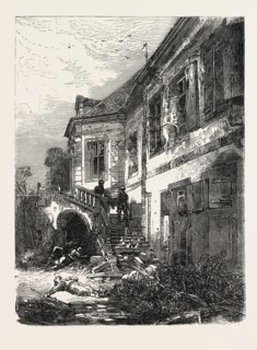 FRANCO-PRUSSIAN WAR: CASTLE SCHAFFENBOURG August 4 1870