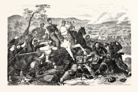 FRANCO-PRUSSIAN WAR: MAC-MAHON AT THE BATTLE OF WORTH GERMANY, 1870