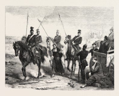 FRANCO-PRUSSIAN WAR: ARREST OF A FRENCH SPY, 24 AUGUST, TO METZ, 1870
