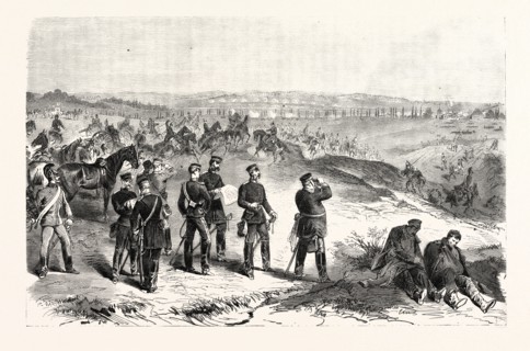 FRANCO-PRUSSIAN WAR: ATTAQUE BY THE SAXONS AGAINST SAINTE-MARIE-AUX-CHÃäNES ON 18 AUGUST 1870