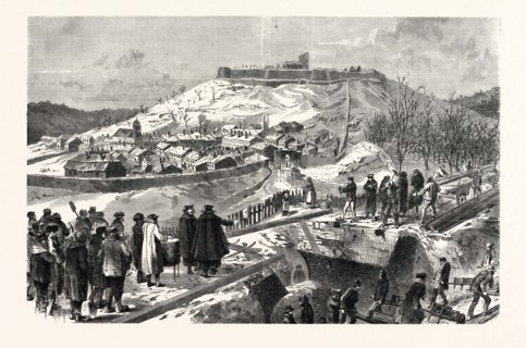 FRANCO-PRUSSIAN WAR: THE CITY AND THE FORTRESS  MONTMEDY, DECEMBER 15 1870