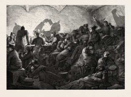 FRANCO-PRUSSIAN WAR: PRUSSIANS IN METZ, AFTER THE SURRENDER 1870
