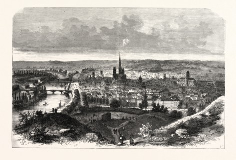 FRANCO-PRUSSIAN WAR: ROUEN, CAPITAL OF NORMANDY 1870