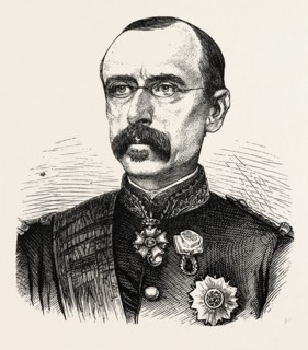 FRANCO-PRUSSIAN WAR: FAIDHERBE GENERAL, COMMANDER IN CHIEF OF THE NORTHERN FRENCH ARMY, ENGRAVING