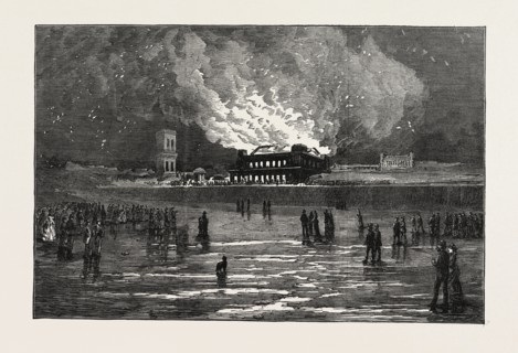 BURNING OF THE SCARBOROUGH SPA SALOON