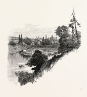 SIMCOE, CANADA, NINETEENTH CENTURY ENGRAVING
