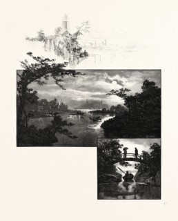 EASTERN ONTARIO, HEAD OF GRENADIER AND SPORT ISLAND, AND NEAR ALEXANDRIA BAY, CANADA, NINETEENTH