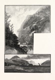 SOUTH EASTERN QUEBEC, OWL'S HEAD, FROM MOUNTAIN HOUSE (TOP); OWL'S HEAD, FROM LAKE MEMPHREMAGOG