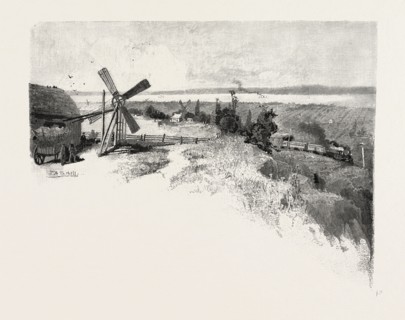 THROUGH THE FRENCH COUNTRY, CANADA, CANADA, NINETEENTH CENTURY ENGRAVING