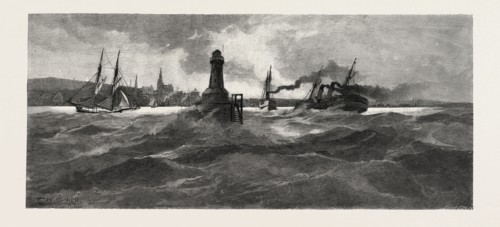 SUMMERSIDE, CANADA, NINETEENTH CENTURY ENGRAVING