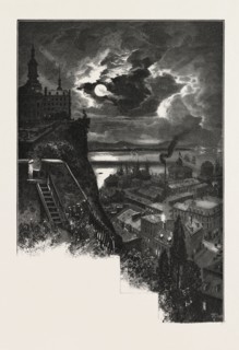 OVERLOOKING NORTH CHANNEL, From Grand Battery and Laval University, CANADA, NINETEENTH CENTURY