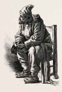 FRENCH-CANADIAN LIFE AND CHARACTER, CANADA, NINETEENTH CENTURY ENGRAVING
