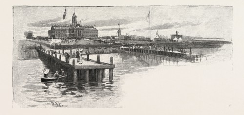 TORONTO AND VICINITY, CANADA, NINETEENTH CENTURY ENGRAVING