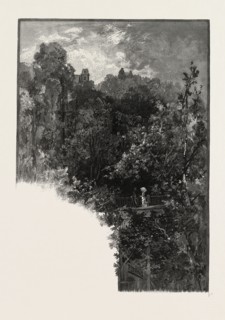 NEAR THE HOWARD STREET BRIDGE, ROSEDALE, IN THE VICINITY OF TORONTO, CANADA, NINETEENTH CENTURY