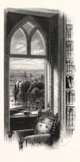 WINDSOR CASTLE: View from the Library Window, UK, britain, british, europe, united kingdom, great