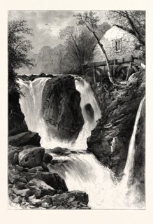 PANDY MILL AND FALL, NEAR BETTWS-Y-COED, NORTH WALES, UK, britain, british, europe, united kingdom,