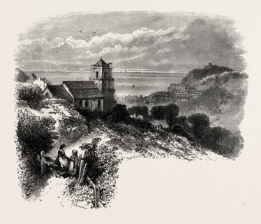 All Saints, Hastings, from Eastcliff, East Sussex, UK, britain, british, europe, united kingdom,