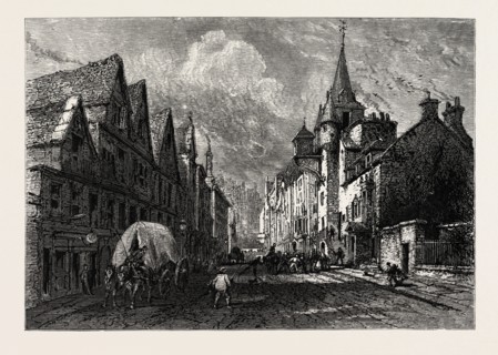 EDINBURGH: The Canongate Tolbooth, Scotland, UK, britain, british, europe, united kingdom, great