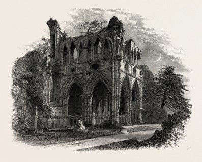 Sir Walter Scott's Tomb, Dryburgh Abbey, UK, britain, british, europe, united kingdom, great