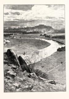 STIRLING, FROM ABBEY CRAIG, UK. Stirling is a city and former ancient burgh in Scotland, and is at