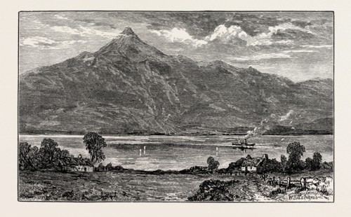 BEN AND LOCH LOMOND, UK. Loch Lomond is a freshwater Scottish loch, lying on the Highland Boundary