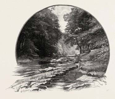 ON THE GRETA AT ROKEBY. Rokeby Park is a country house in the Palladian style in Northern England.