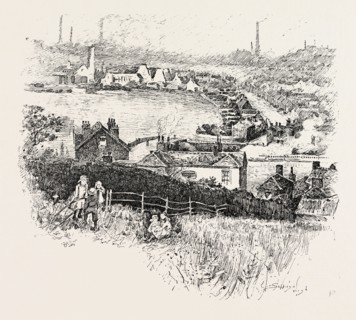 ETRURIA.  Etruria Works, which would run for 180 years. The factory was so-named after the Etruria